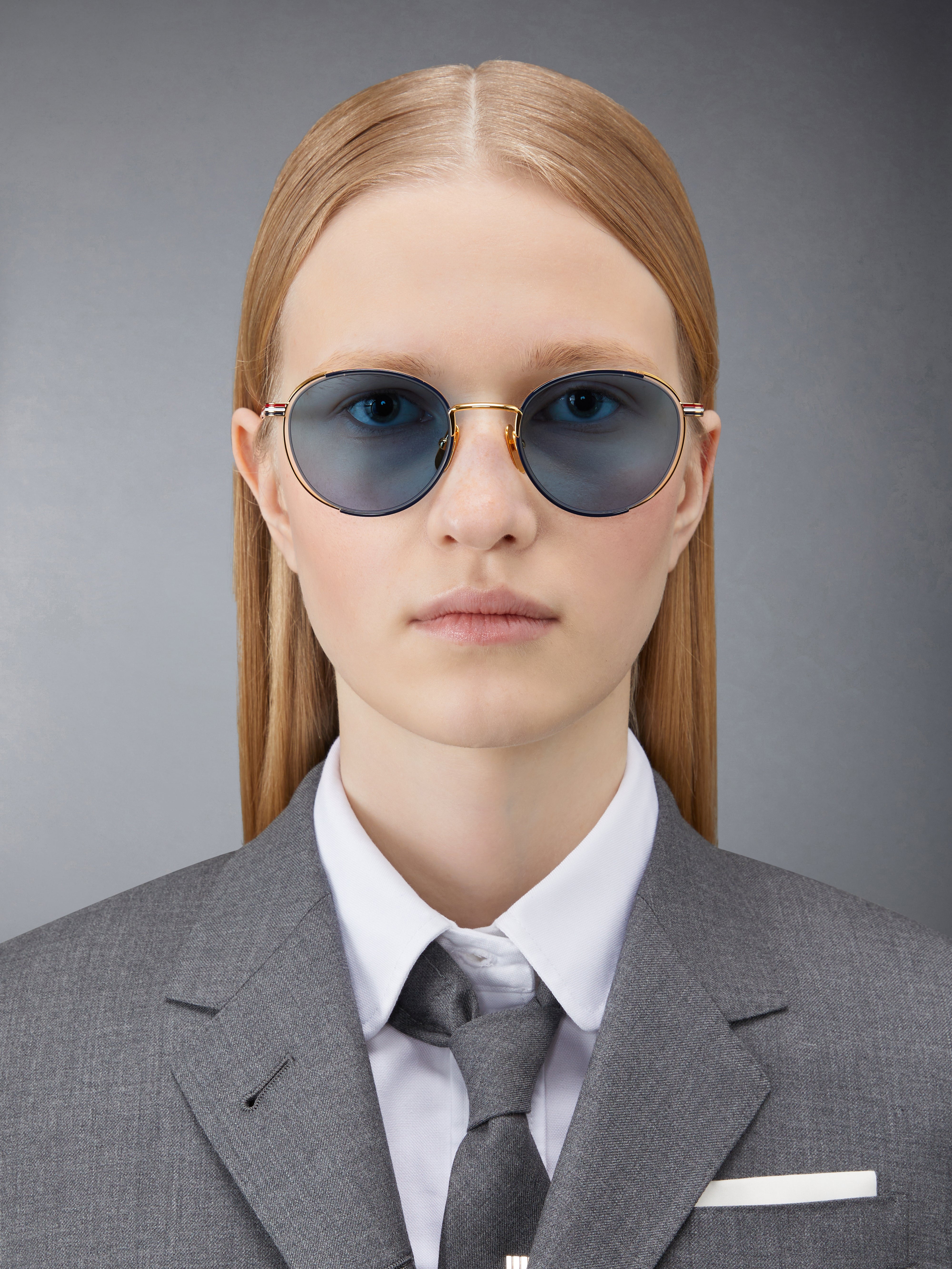 TITANIUM ROUND SUNGLASSES - 2