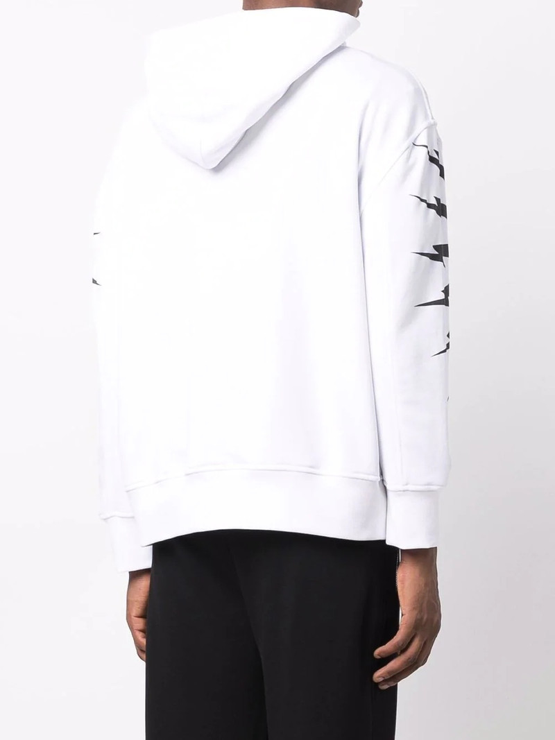 Neil Barrett Radial 공정한 섬 Popover Hoody 4