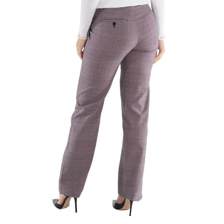Vetements Light Pink Check Tailored Trousers - 6