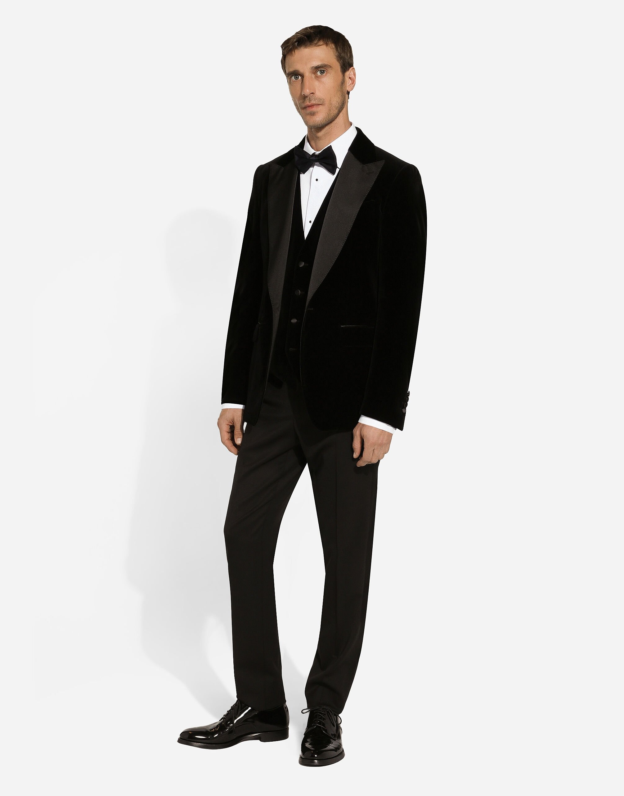 Velvet tuxedo jacket - 2