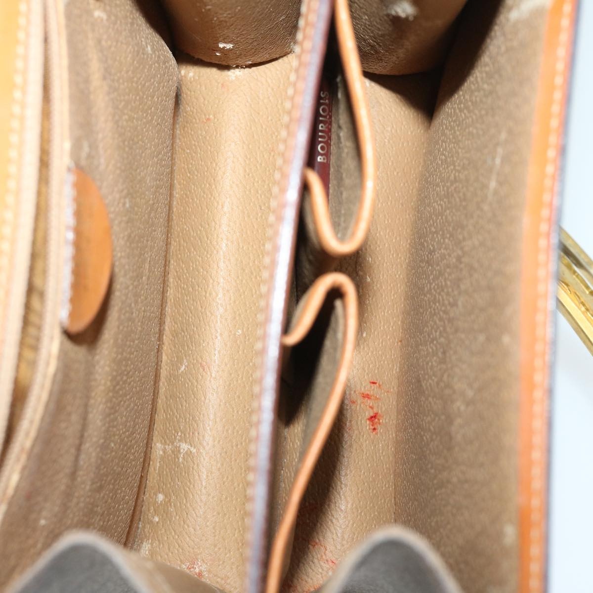 CELINE Macadam Canvas Hand Bag Pvc Brown - 10