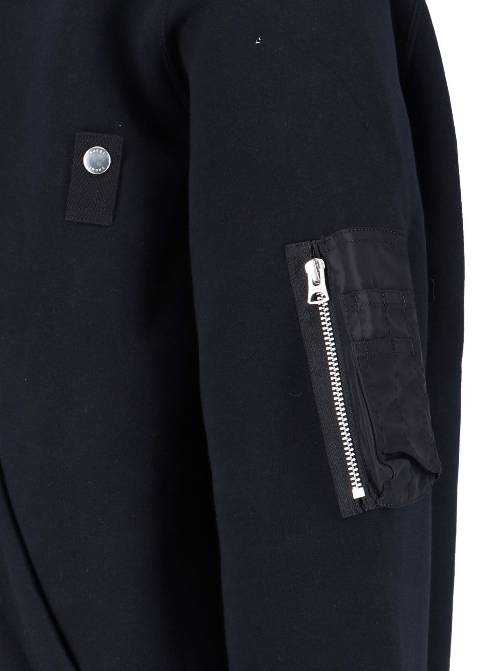 hooded zip-up sweatshirt - 5