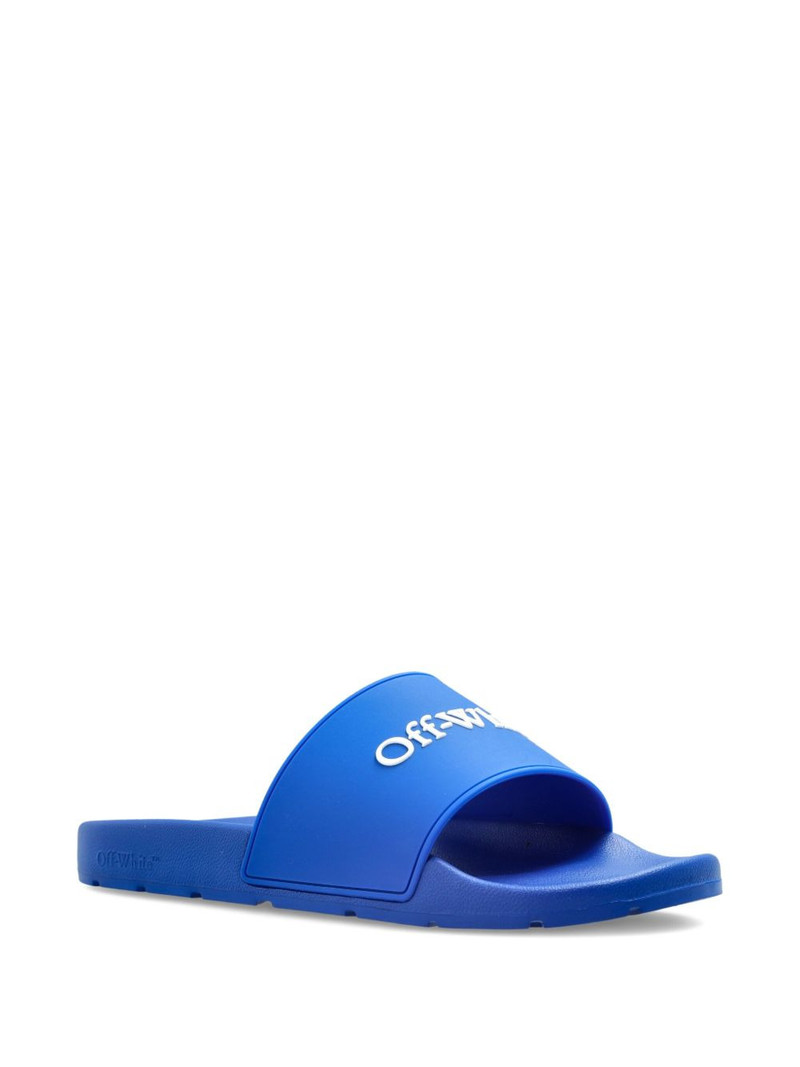 Off-White logo-debossed slides outlook