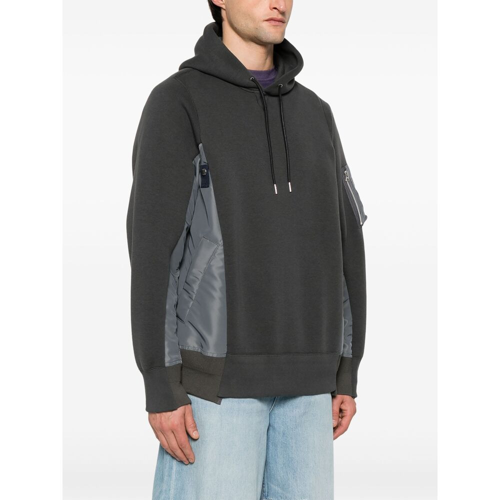Sacai Grey Sweaters & Knitwear - Hoodies Men - 3