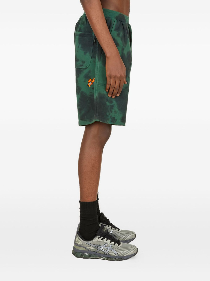 tie-dye embroidered shorts 3