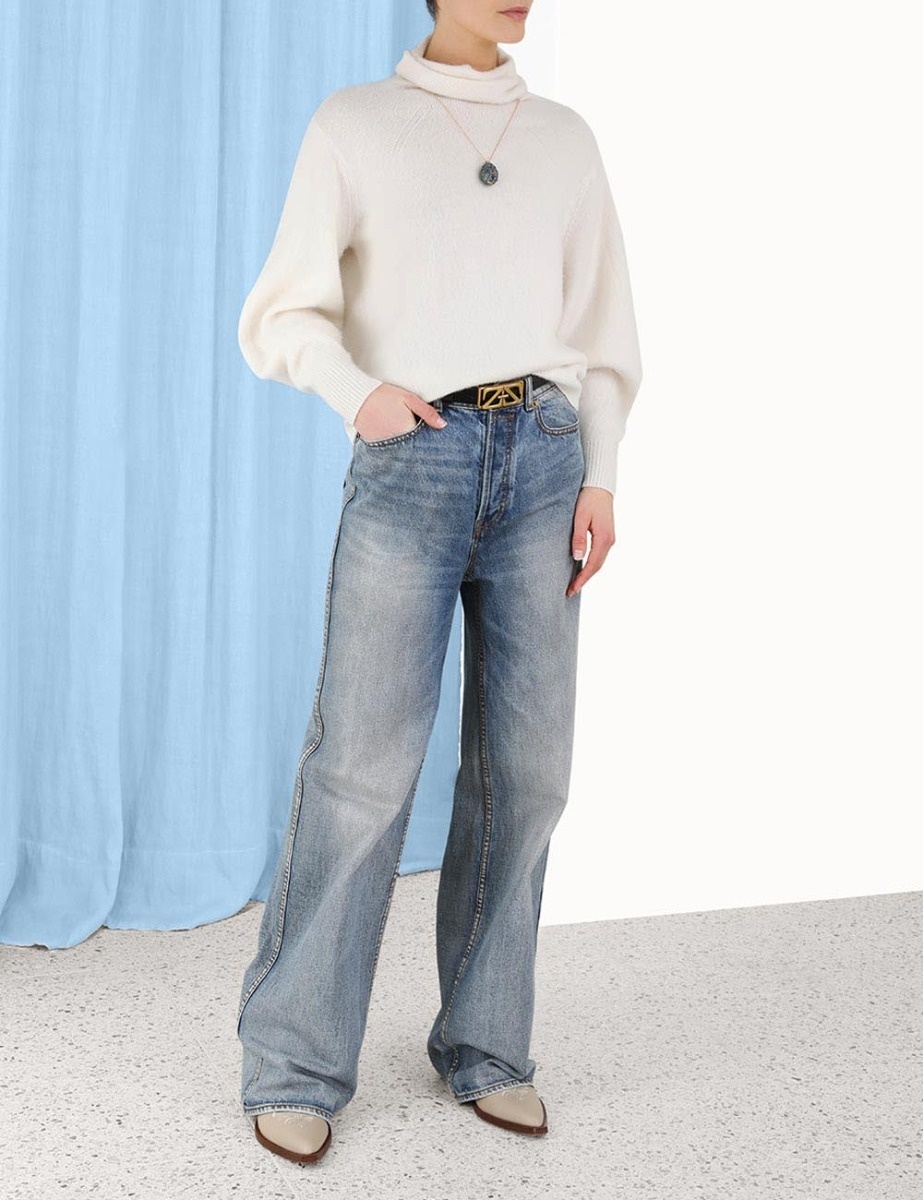 LYRICAL BRUSHED WOOL SWEATER - 3