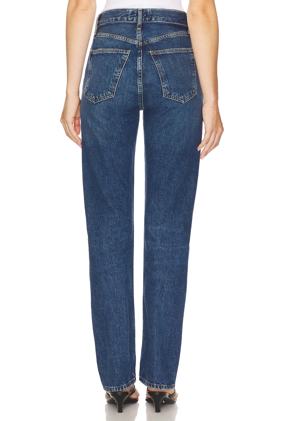 90s Pinch Waist High Rise Straight - 4