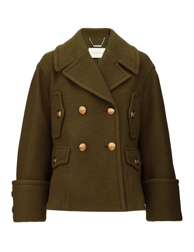 REBELLION BOUCLE PEACOAT 1