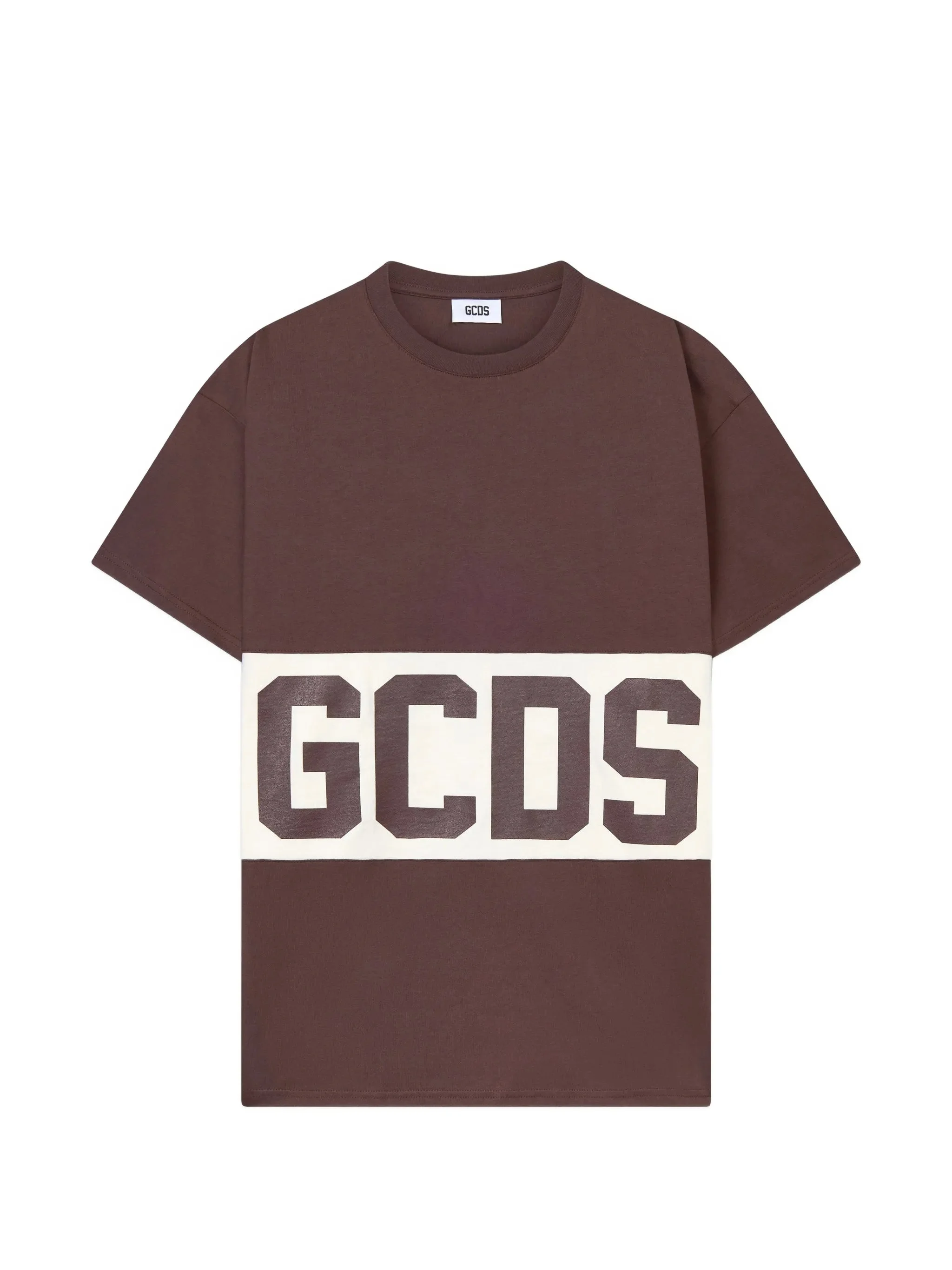 Gcds Logo-print Drop-shoulder T-shirt - 1