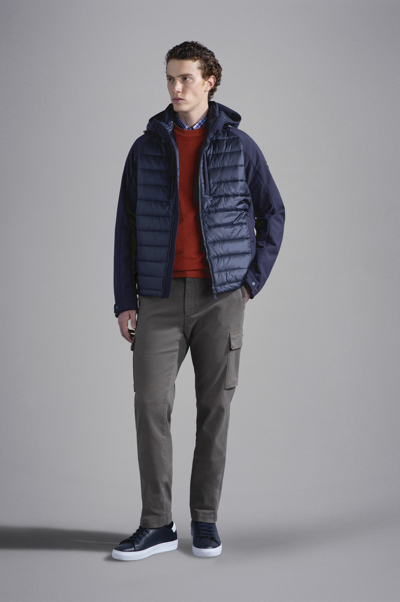 Paul & Shark SAVE THE SEA RE-SHARK SHELL HYBRID JACKET outlook