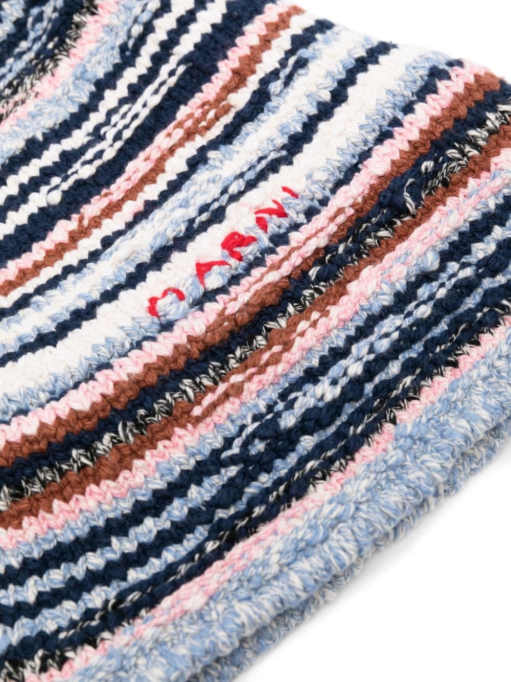 wide-brim knitted hat - 2