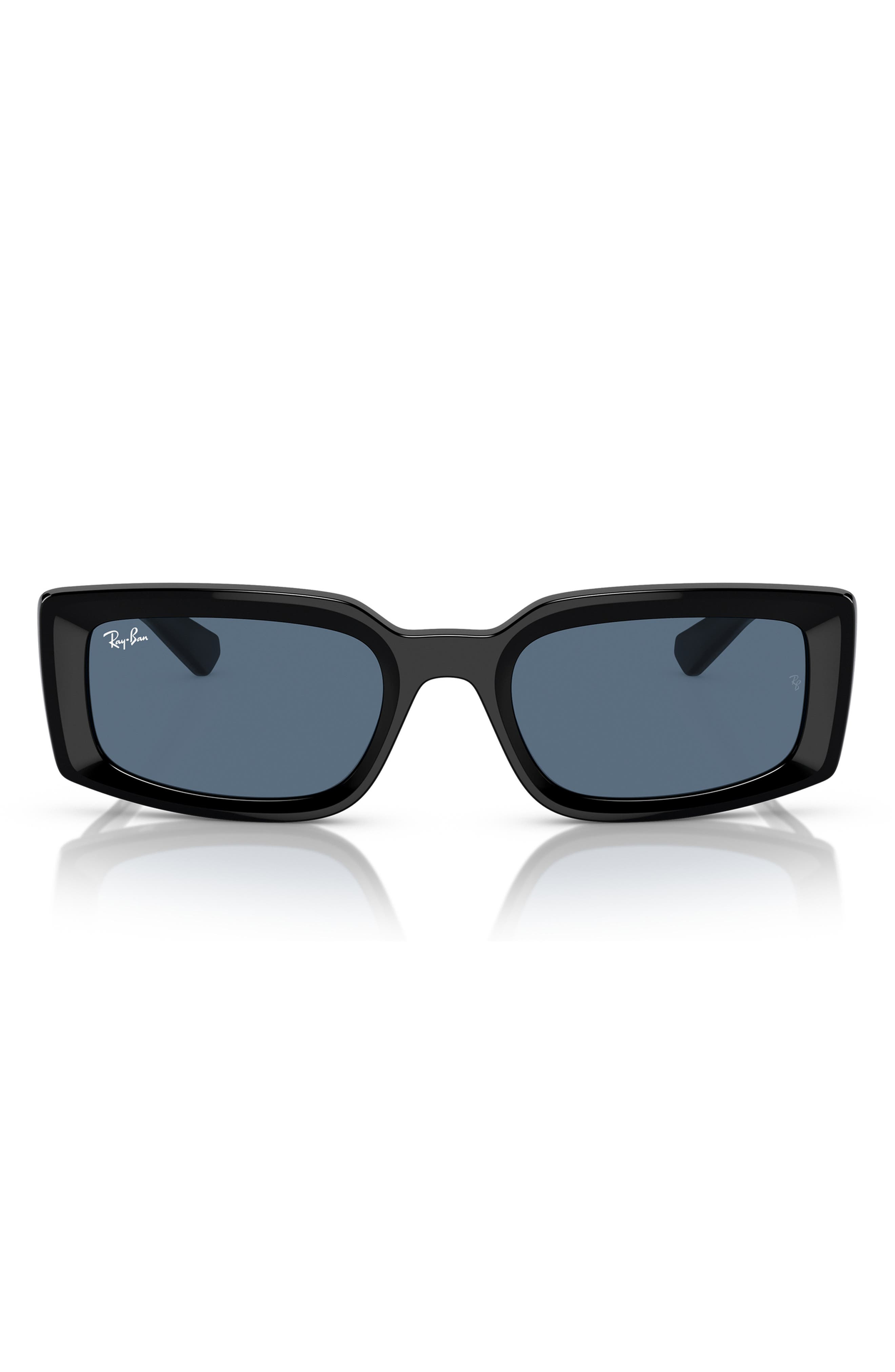 Ray-Ban Kiliane 54mm Pillow Sunglasses in Black Blue at Nordstrom - 1