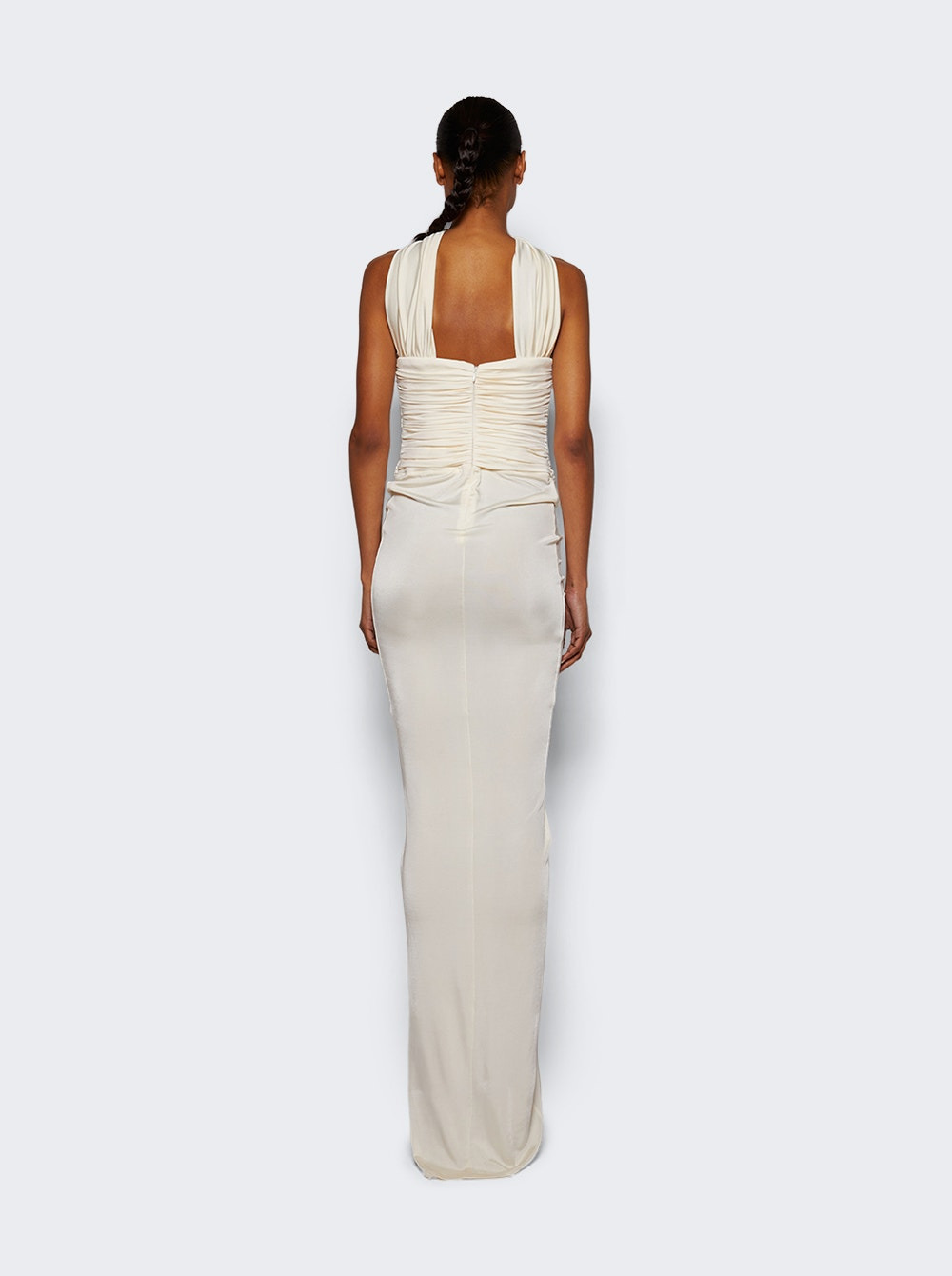 Samsara Ruched Jersey Dress Casablanca Lily - 4