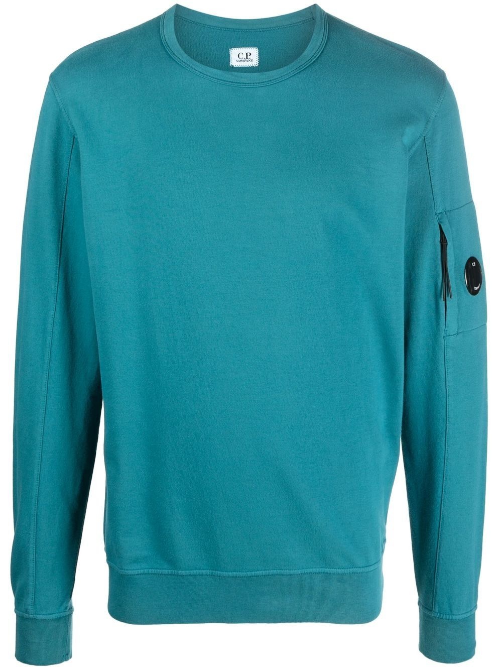 crew neck cotton sweater - 1