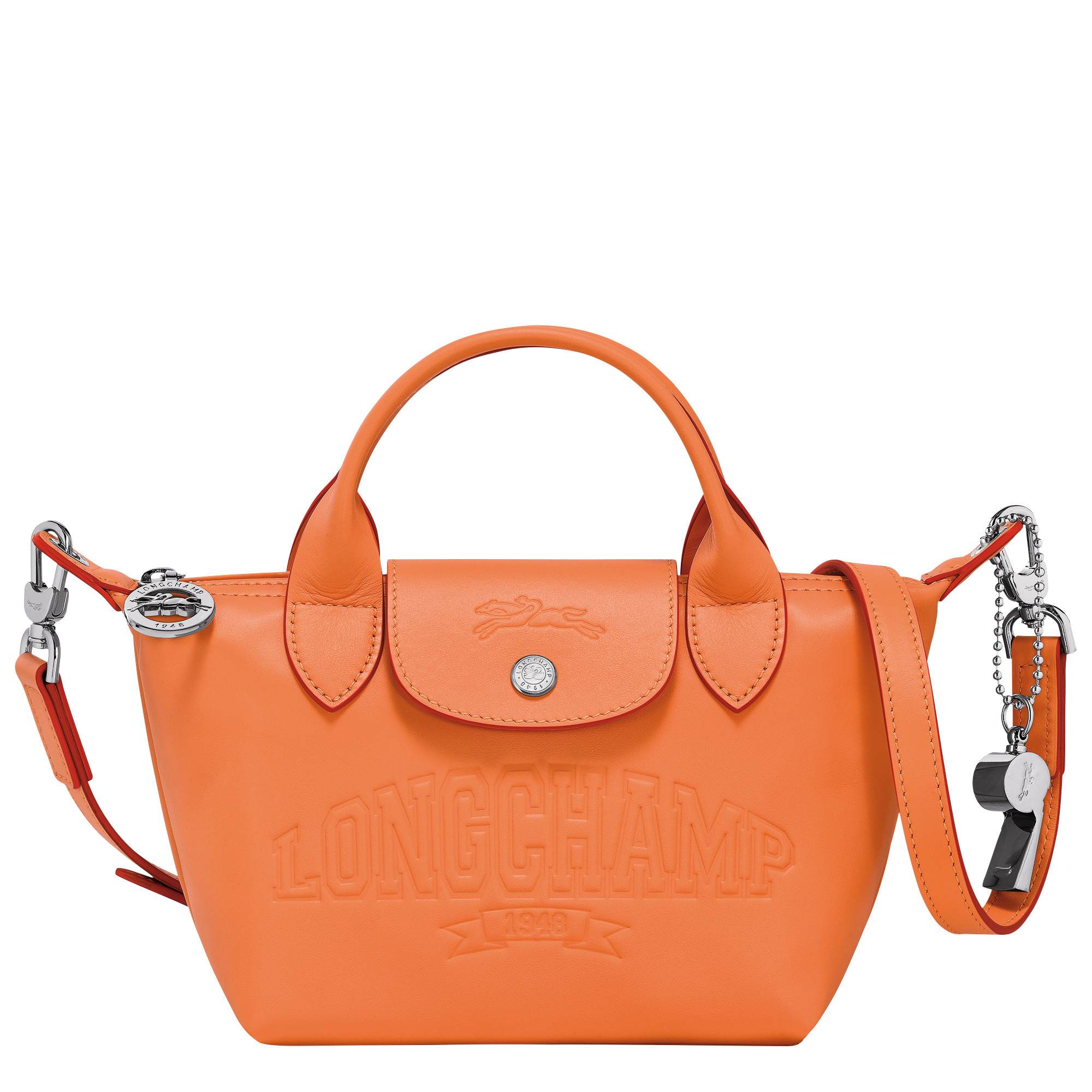 Longchamp Le Pliage Xtra XS Handbag Orange - Leather