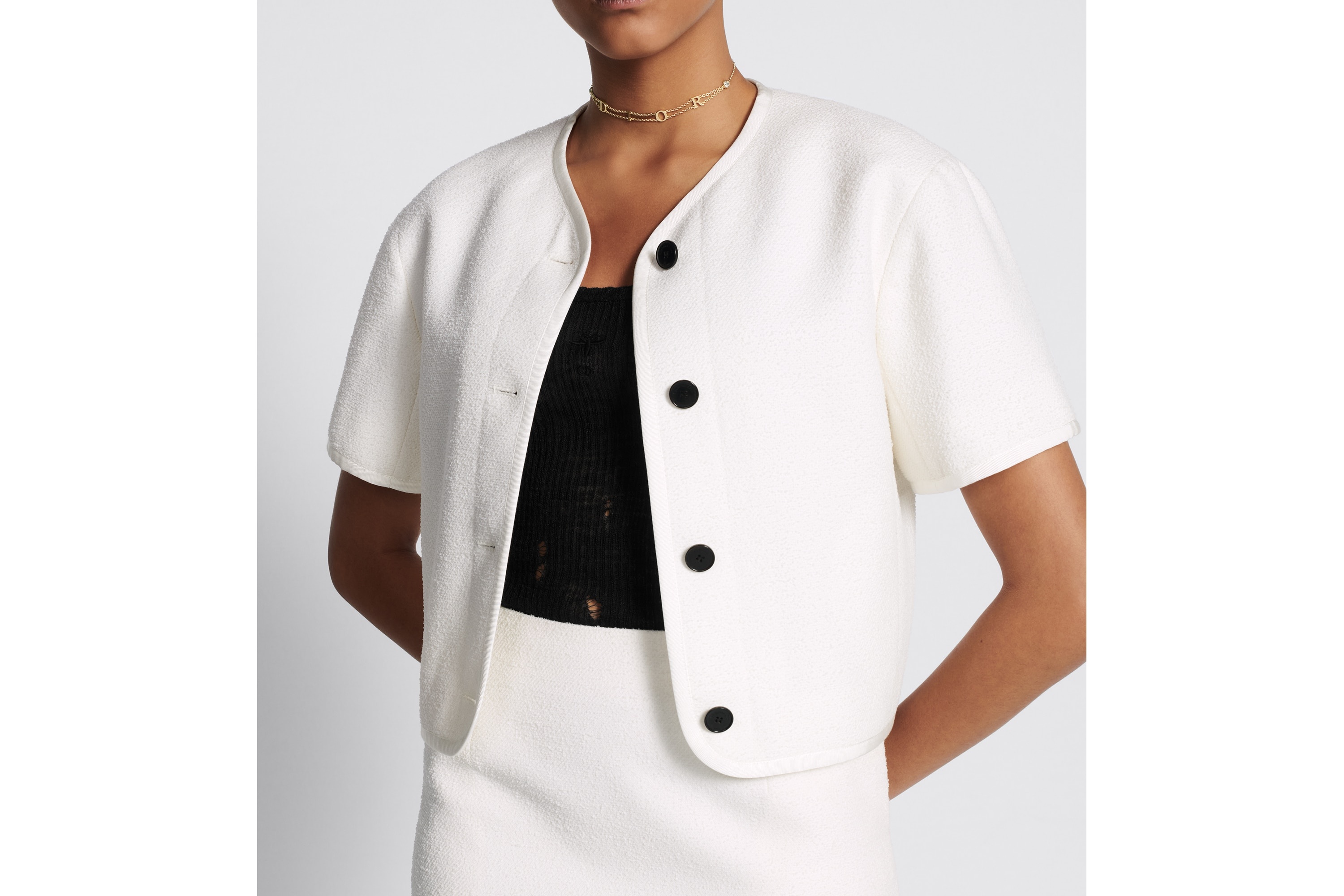 Cropped Jacket - 4