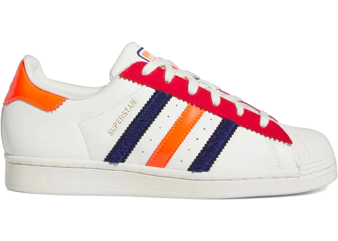 adidas Superstar Scarlet Solar Red Chenille (Women's) - 1