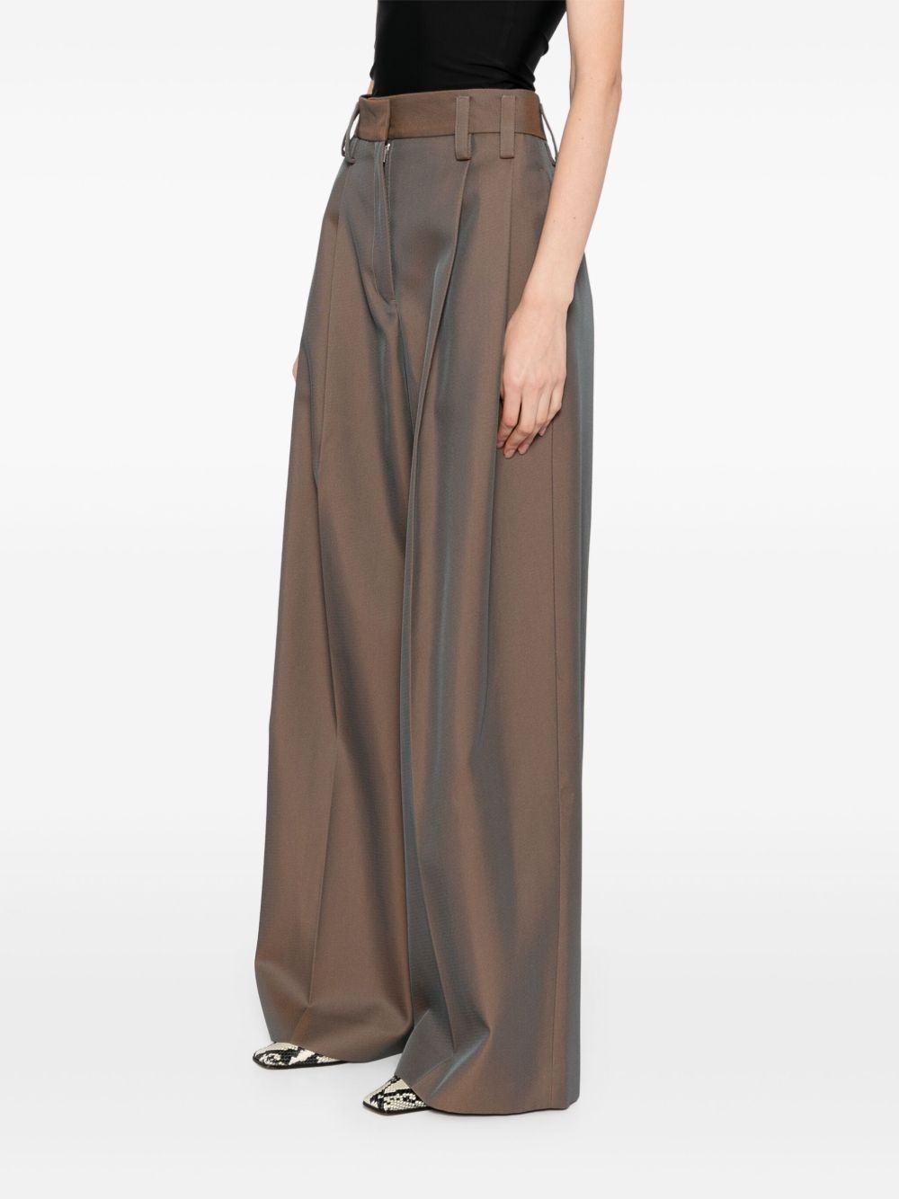 wide-leg trousers - 3