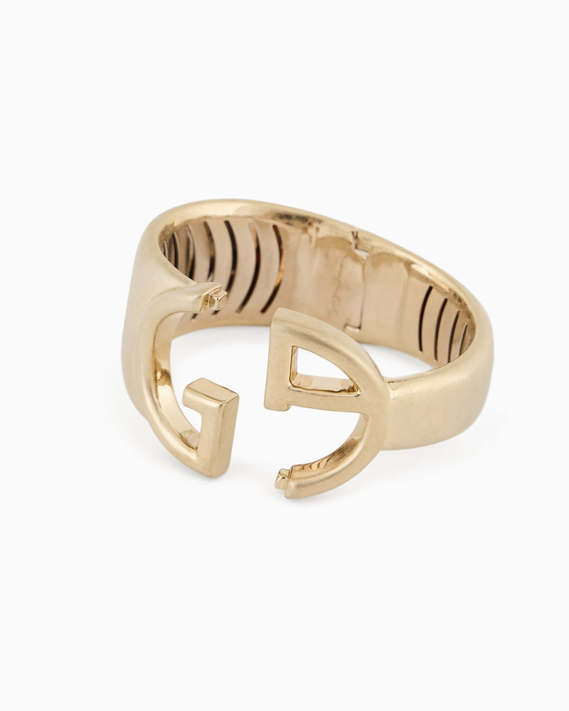 GIORGIO ARMANI CONTOURED GA LOGO BRACELET outlook