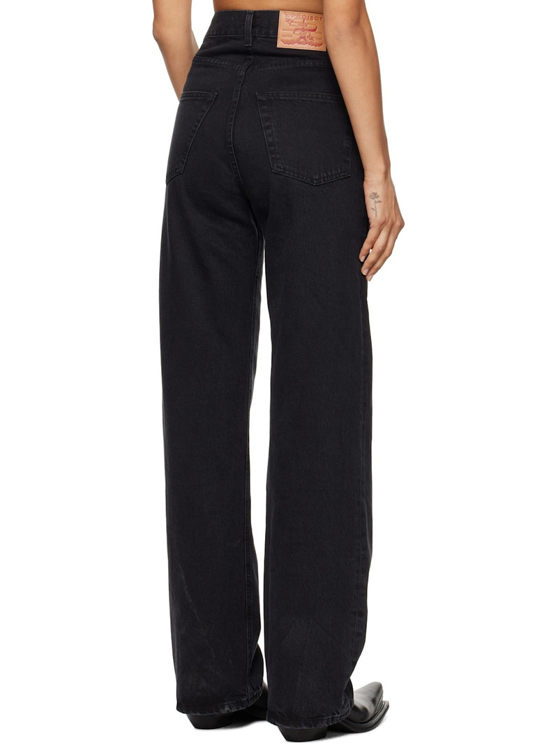 Black Cut Out Jeans 3