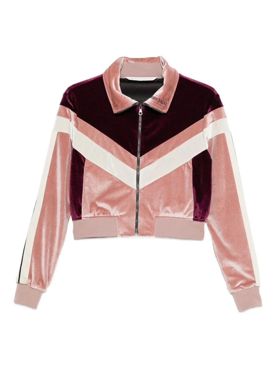 Palm Angels Rose Pink Track Jacket - 1