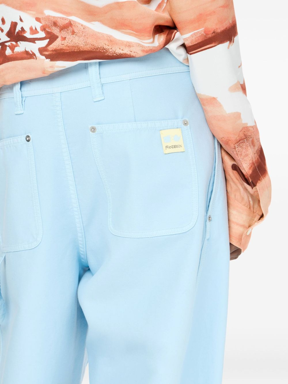 pleated panel trousers - 5