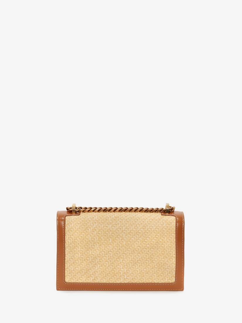 Jewelled Satchel in Natural - 3