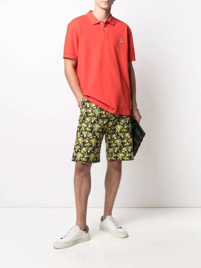 Paul Smith floral-print lyocell-blend shorts outlook