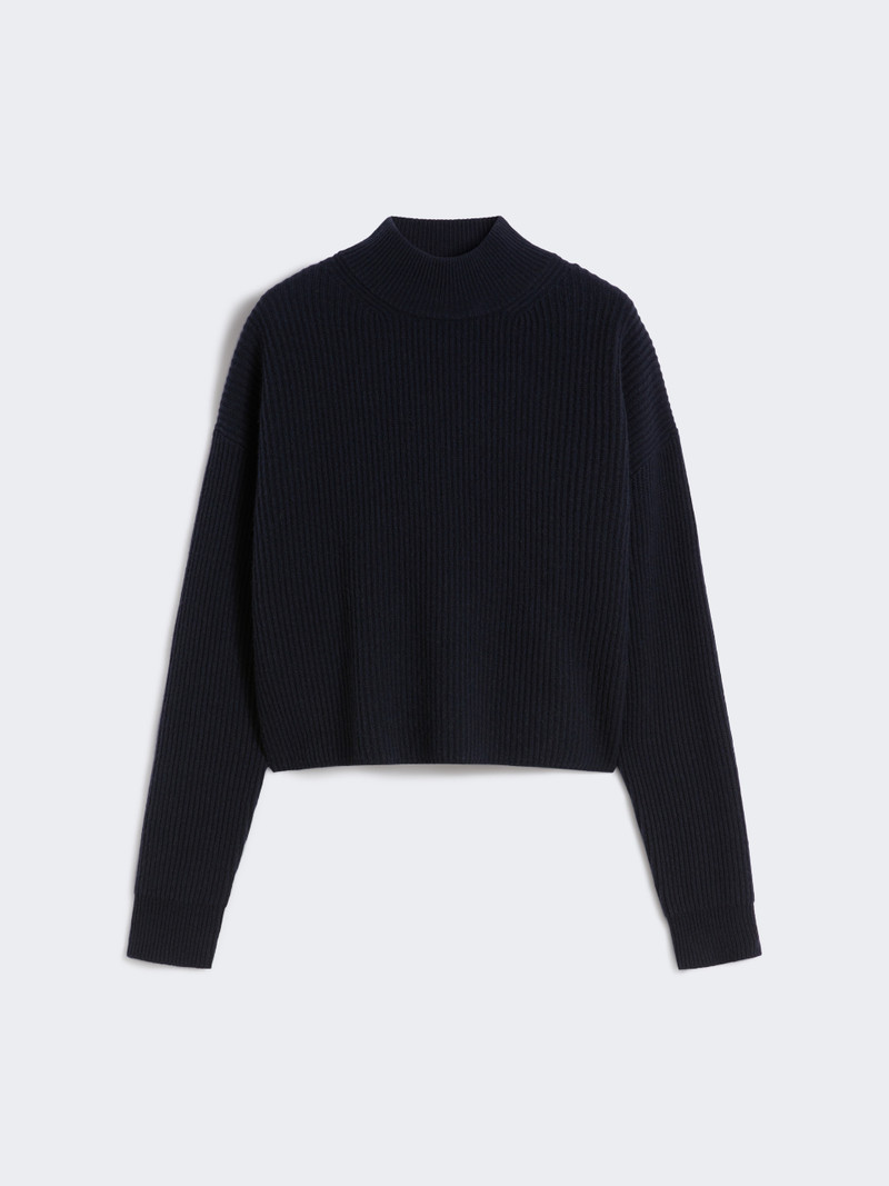 FUFY Rib-knit wool and cashmere sweater 1