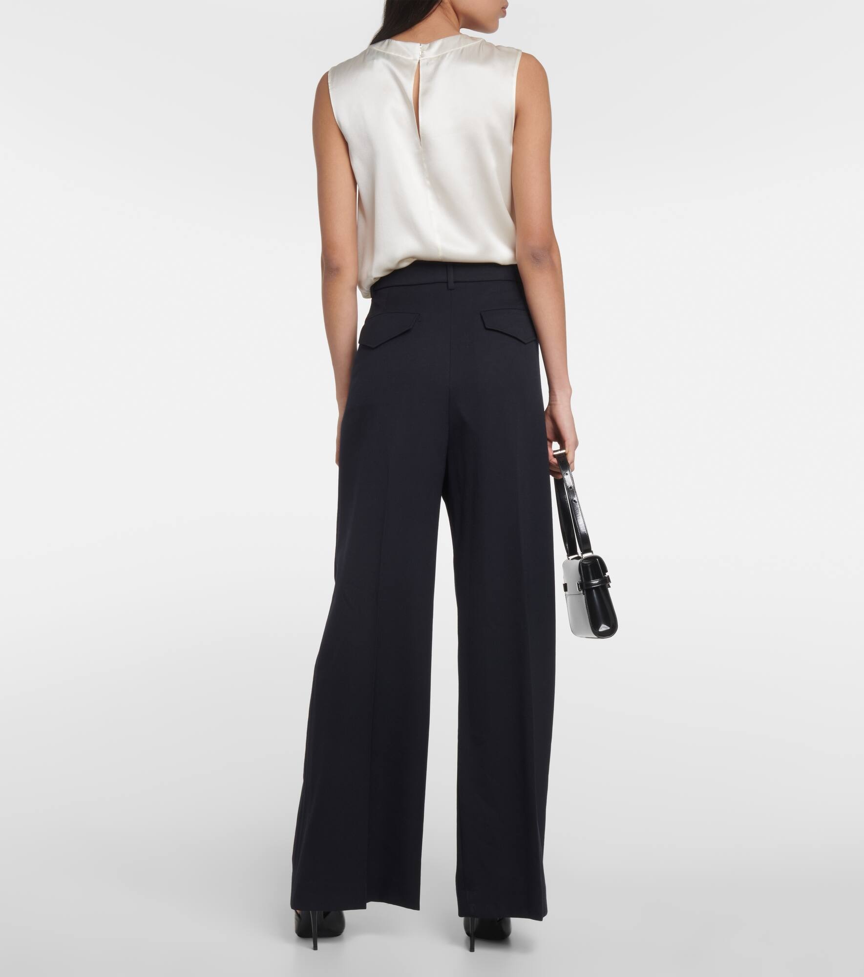 Johan virgin wool wide-leg pants - 3