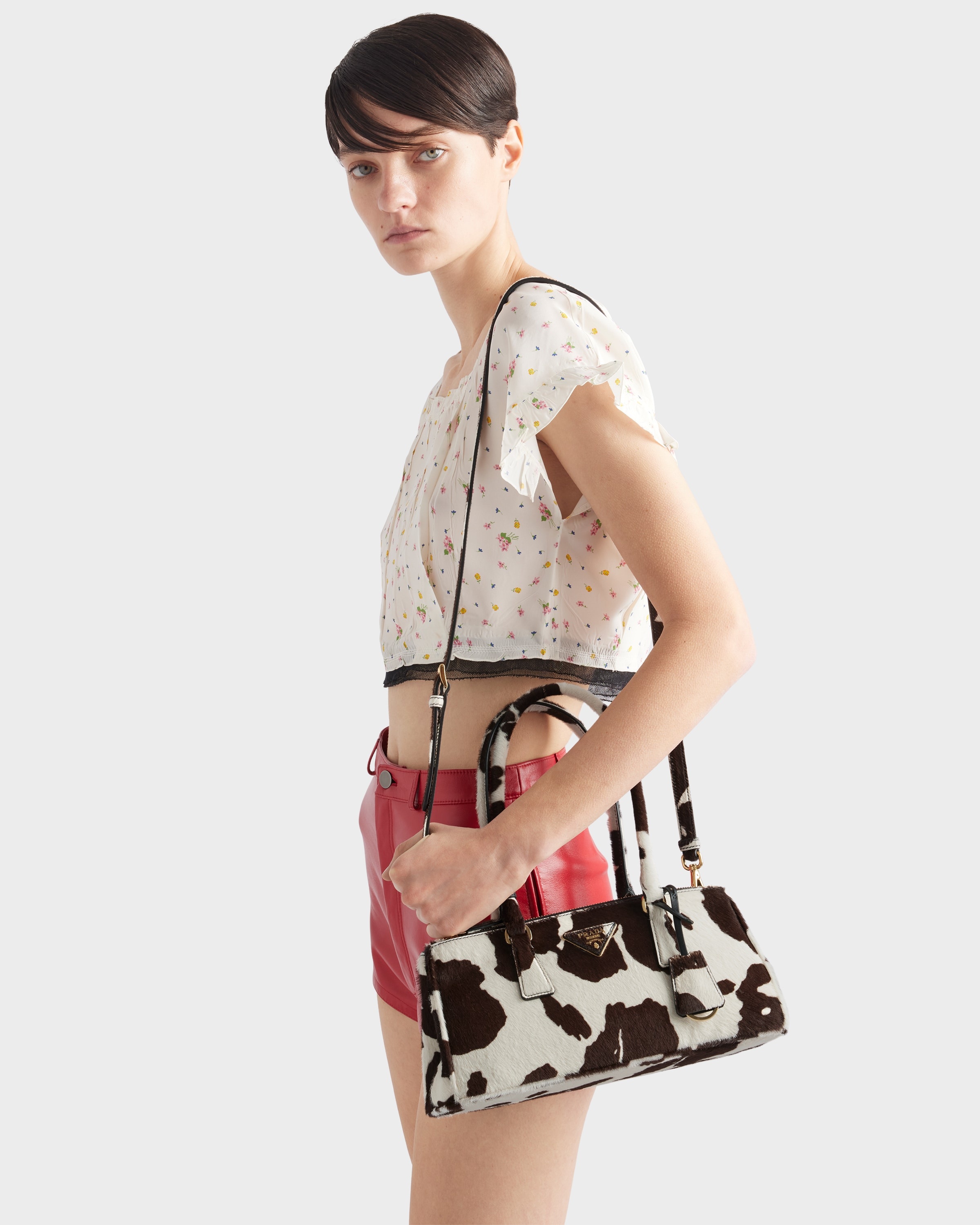 Prada Galleria medium printed leather bag - 8