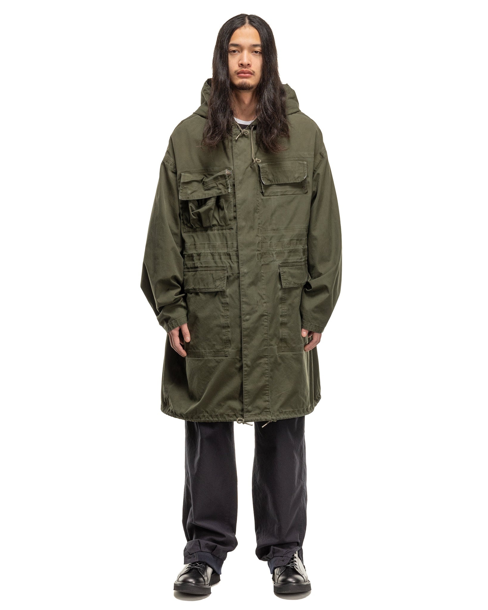 Copleston Field Parka 3L DMGD Olive - 2