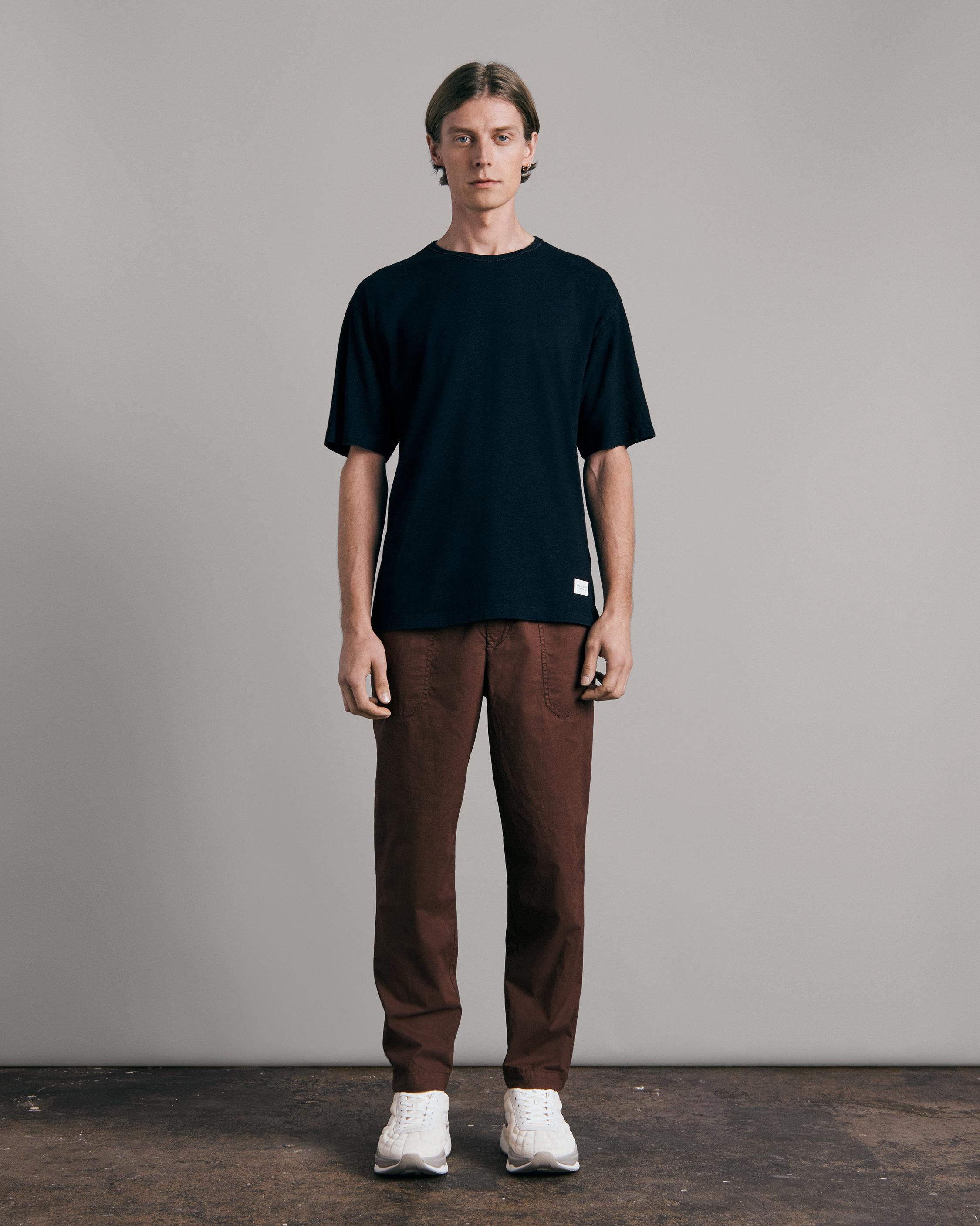 Indigo Solid Tee - 3