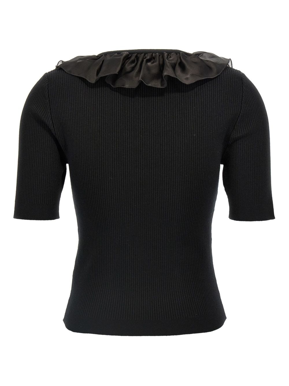 ruffled T-shirt - 2