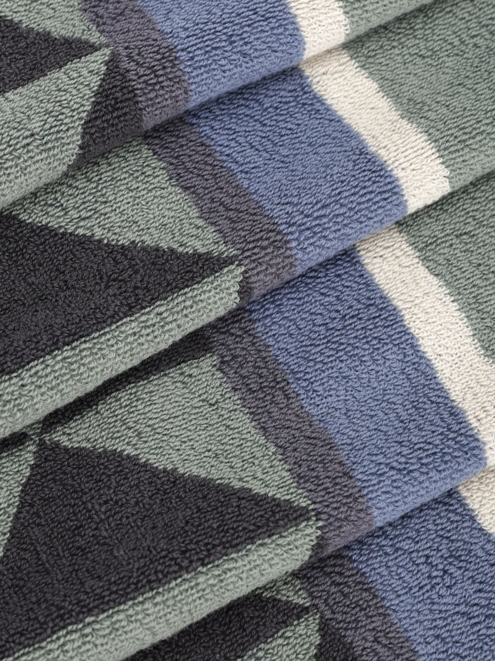 Cotton Terry Towel Swimwear Blue - 5