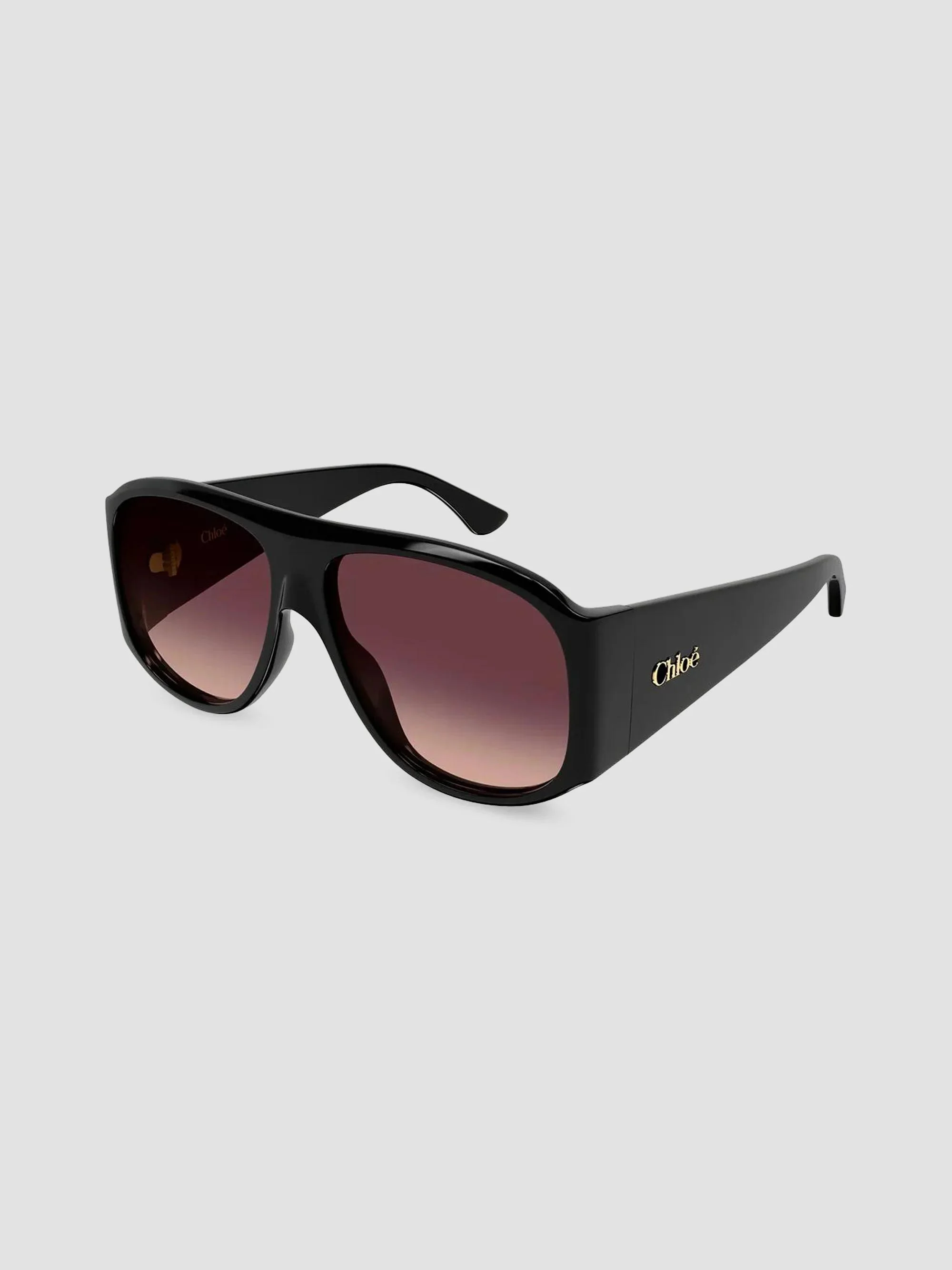 Women's 60MM Geometric Sunglasses - Black - 1
