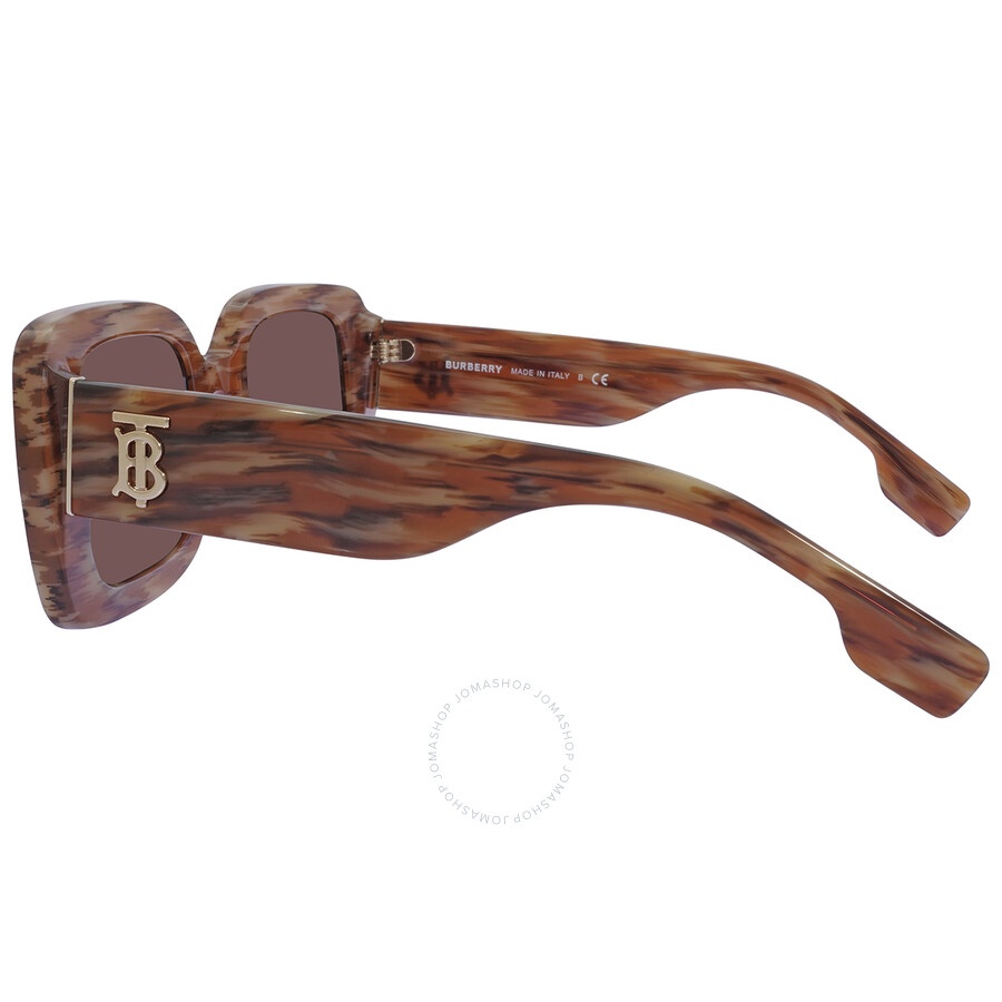 Burberry Brown Square Ladies Sunglasses BE4327 391573 51 - 4