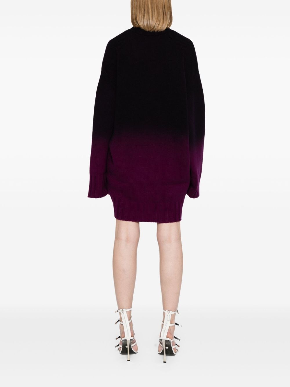 ombrÃ©-effect long-length jumper - 4