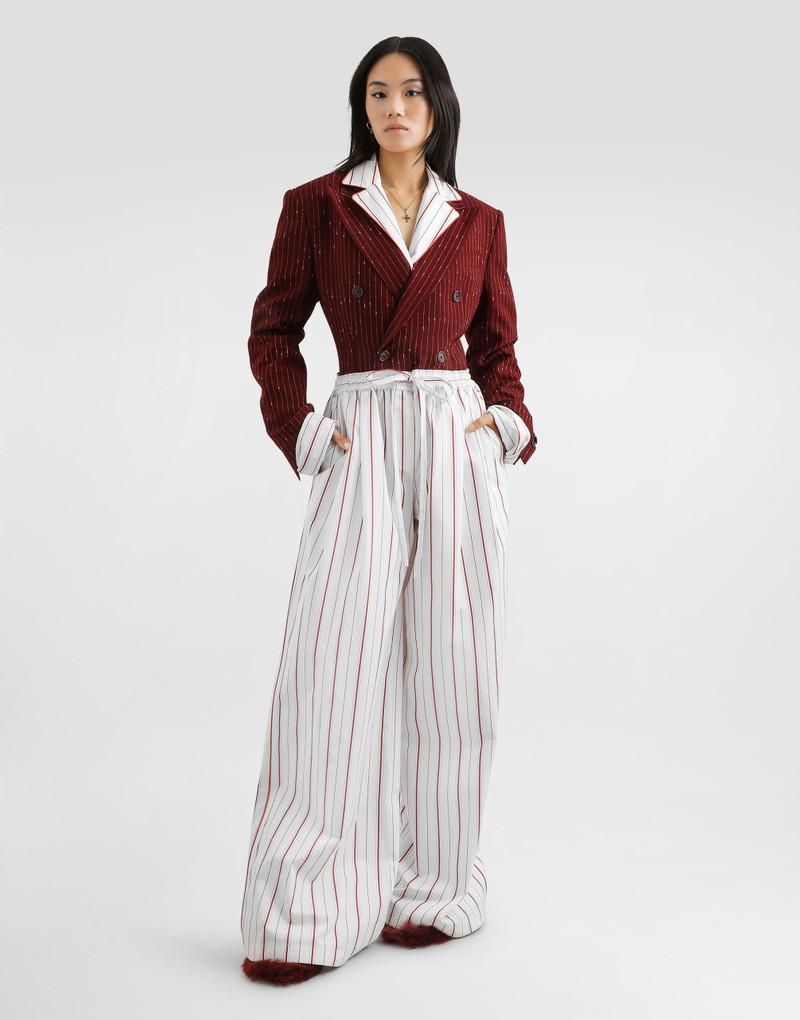 Dolce & Gabbana Striped poplin shirt outlook