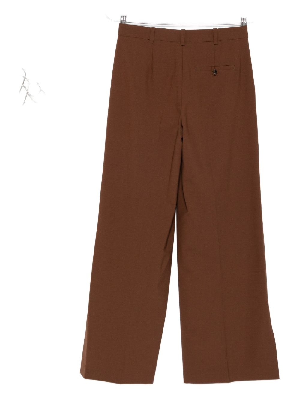 pleat-detail trousers - 2