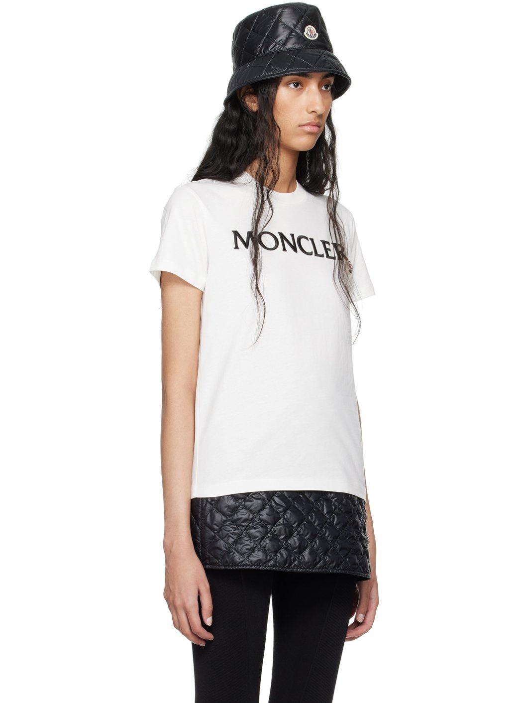 White Embroidered Logo T-Shirt - 2