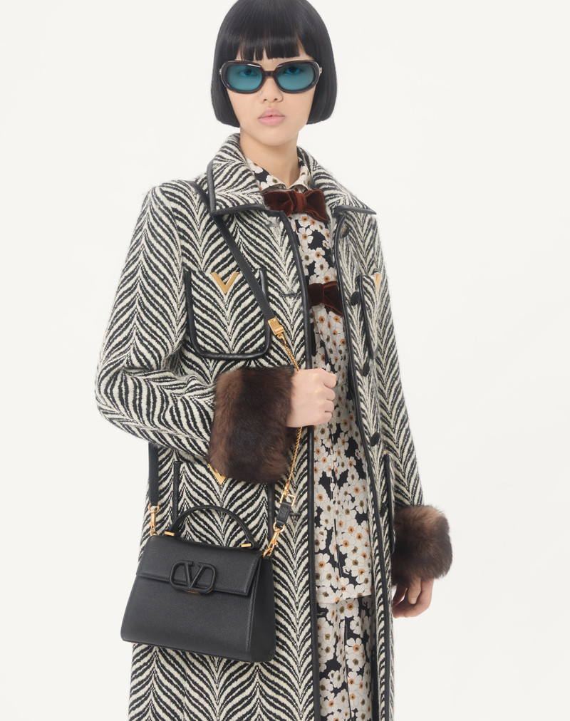 SMALL VSLING GRAINY CALFSKIN HANDBAG 7