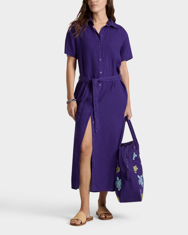 Vilebrequin WOMEN LINEN SHIRT DRESS SOLID outlook