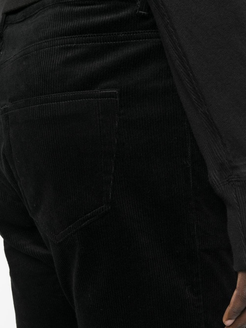 slim-fit corduroy trousers 5