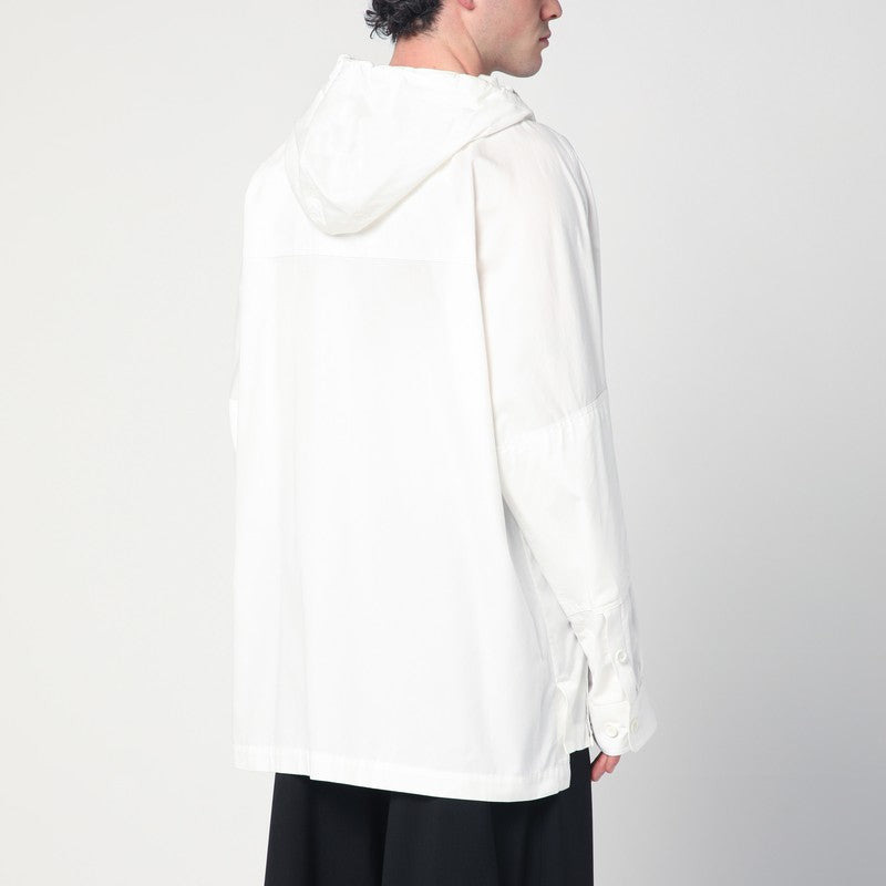 Dries Van Noten White Asymmetric Cotton Shirt Men - 2