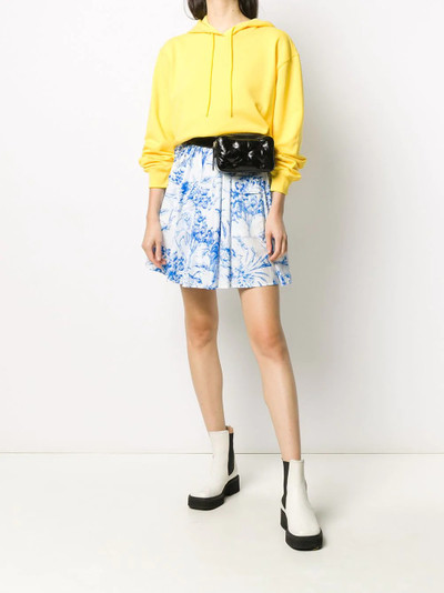 MSGM abstract printed skirt outlook