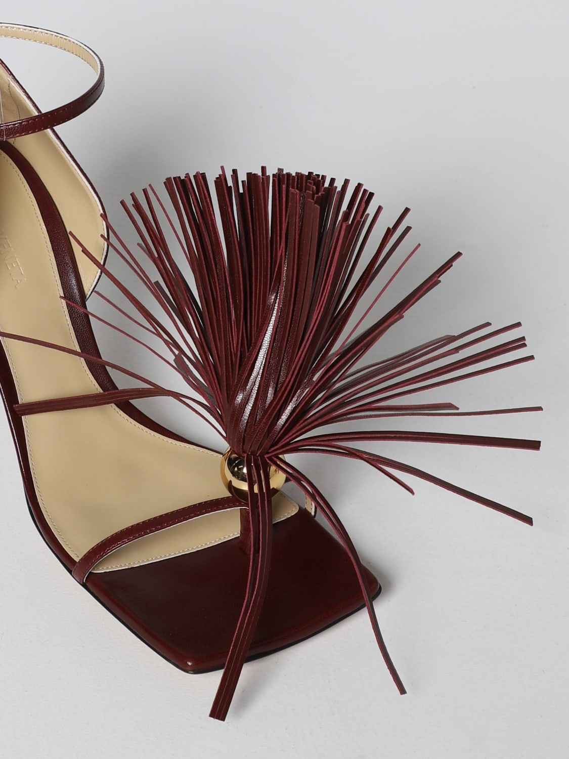 Bottega Veneta nappa leather sandals - 4