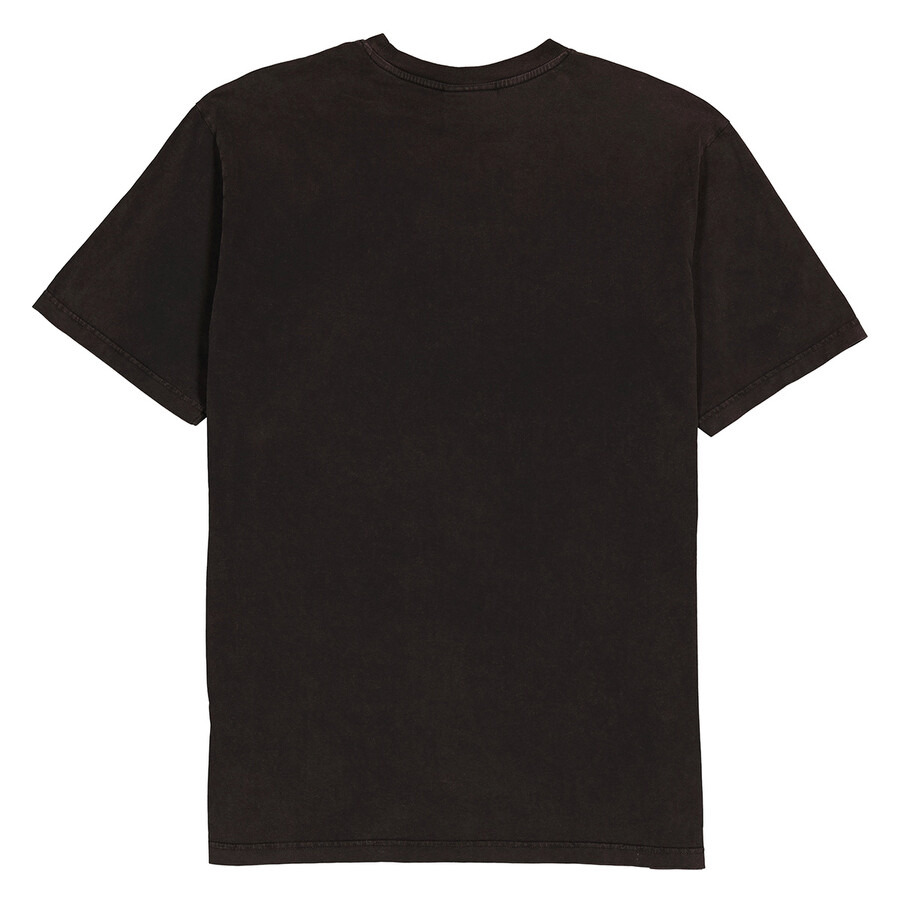 Bluemarble Men's Black Revolution Text-Print Cotton T-Shirt - 11