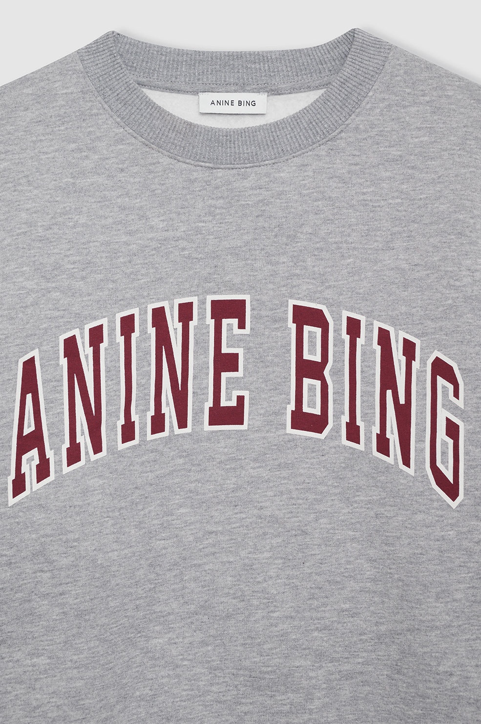 Spencer Sweatshirt Anine Bing - Medium Heather Grey - 4