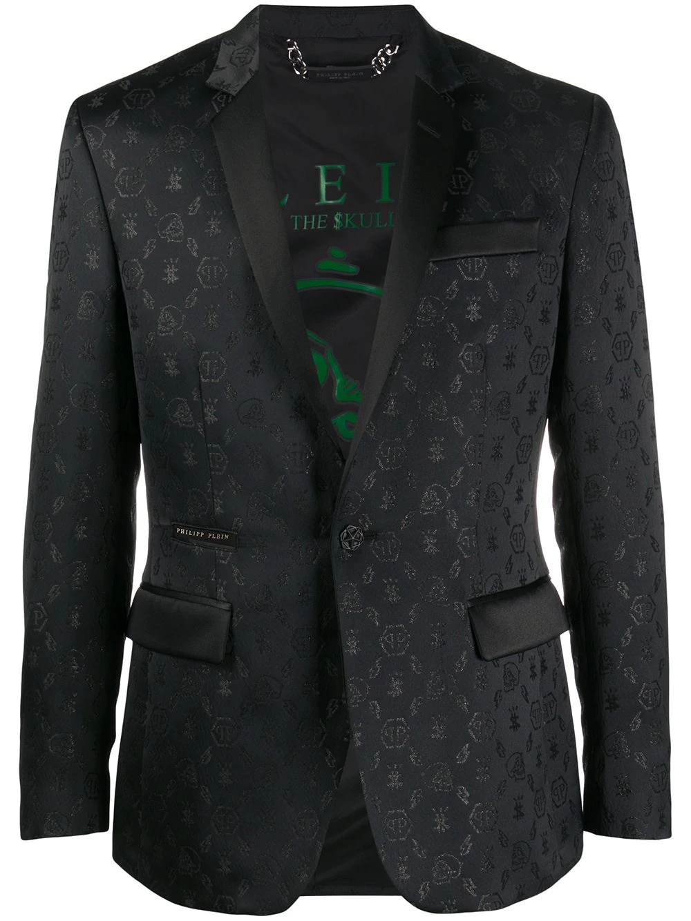 monogram tuxedo jacket - 1